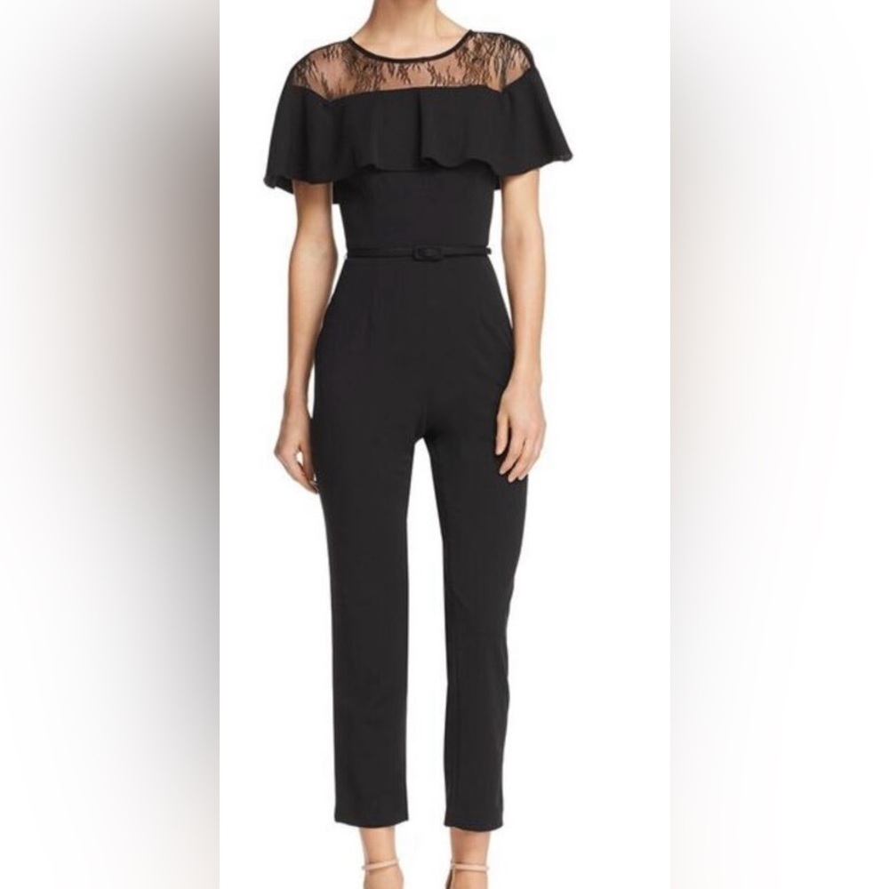 Adrianna Papell Elegant Black  Jumpsuit